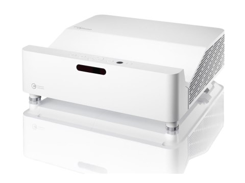 Optoma ZH430UST - Projektor DLP - laser - 3D - 4000 lumeny - Full HD (1920 x 1080) - 16:9 - 1080p - obiektyw ultra krótkiego rzu