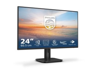 Philips 24E1N1100A - 1000 Series - monitor LED - 24" (23.8" widoczny) - 1920 x 1080 Full HD (1080p) @ 100 Hz - IPS - 250 cd/m² -