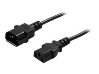 PowerWalker - Kabel zasilający - IEC 60320 C14 do power IEC 60320 C13 - dla PowerWalker VI 1000 RLP, VI 2000 RLP, VI 3000 RLP