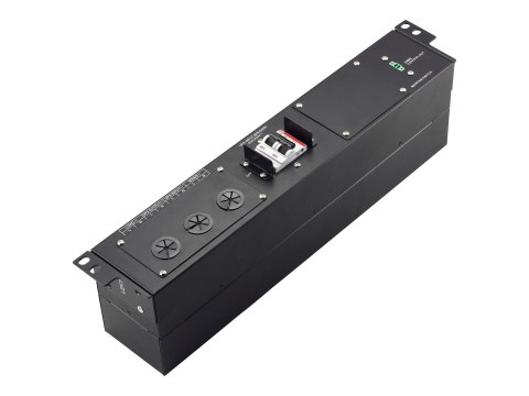 PowerWalker MBS - Przełącznik obejściowy (montowany w stojaku) - AC 600 V - 2U - 19" - czarny