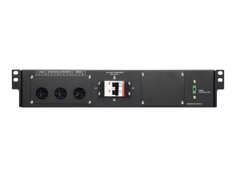 PowerWalker MBS - Przełącznik obejściowy (montowany w stojaku) - AC 600 V - 2U - 19" - czarny