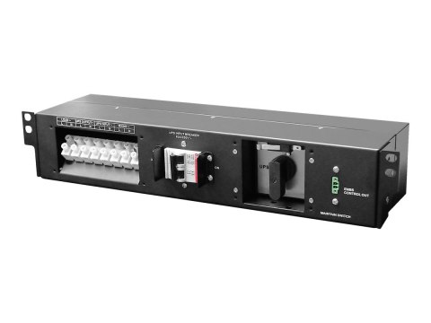 PowerWalker MBS - Przełącznik obejściowy (montowany w stojaku) - AC 600 V - 2U - 19" - czarny