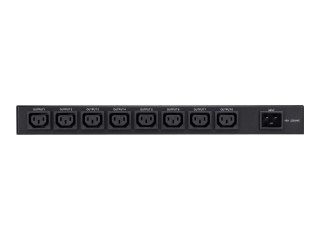 PowerWalker PDU RC-16A - Jednostka dystrybucji zasilania (montowany w stojaku) - AC 220/230/240 V - 3680 VA - RS-232, USB - wejś