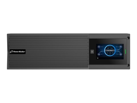 PowerWalker VFI 10000 ICR IoT 3/3 - UPS (montowany w stojaku) - 10000 wat - 10000 VA - trójfazowa - 9 Ah - RS-232, USB
