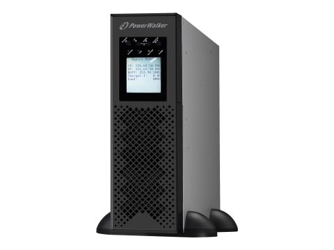 PowerWalker VFI 10K CPH 3/1 - UPS (montowany w szafie rack / zewnętrzny) - AC 400 V - 10000 wat - 10000 VA - trójfazowa - bez ba