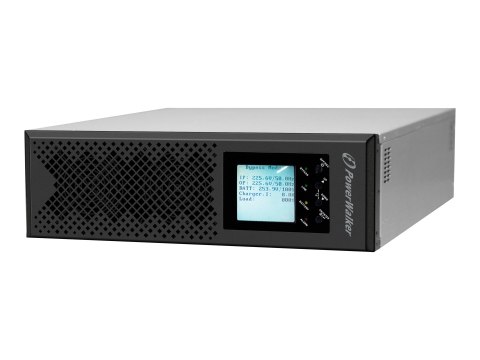 PowerWalker VFI 10K CPH 3/3 - UPS (montowany w szafie rack / zewnętrzny) - AC 400 V - 10000 wat - 10000 VA - trójfazowa - bez ba