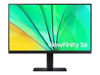 Samsung ViewFinity S6 S24D600EAU - S60UD Series - monitor LED - 24" - 2560 x 1440 QHD @ 100 Hz - IPS - 350 cd/m² - 1000:1 - HDR1