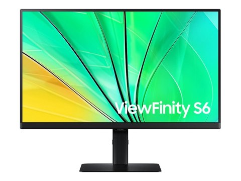 Samsung ViewFinity S6 S24D600EAU - S60UD Series - monitor LED - 24" - 2560 x 1440 QHD @ 100 Hz - IPS - 350 cd/m² - 1000:1 - HDR1
