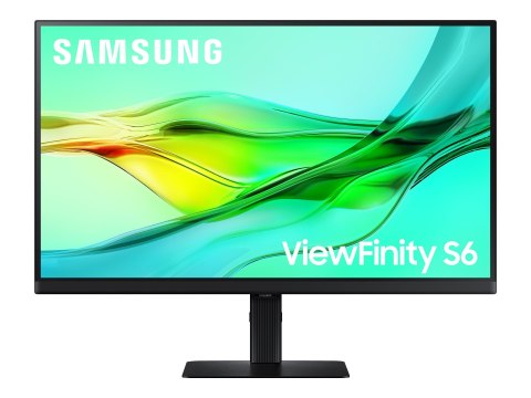 Samsung ViewFinity S6 S27D600UAU - S60UD Series - monitor LED - USB - 27" - 2560 x 1440 QHD @ 100 Hz - IPS - 350 cd/m² - 1000:1 