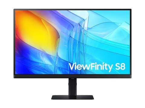 Samsung ViewFinity S8 S27D800EAU - S80D Series - monitor LED - 27" - 3840 x 2160 UHD @ 60 Hz - IPS - 350 cd/m² - 1000:1 - HDR10 