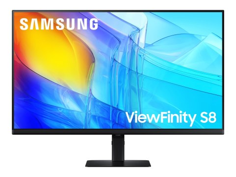 Samsung ViewFinity S8 S32D800EAU - S80D Series - monitor LED - 32" - 3840 x 2160 UHD @ 60 Hz - VA - 350 cd/m² - 3000:1 - HDR10 -