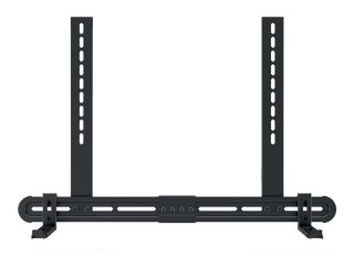 TECHly - Zestaw do montażu (wspornik) - dla suwak dźwięku - czarny - interfejs montażowy: do 600 x 400 mm - montaż na ścianie