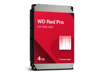 WD Red Pro WD4005FFBX - Dysk twardy - 4 TB - wewnętrzny - 3,5" - SATA 6Gb/s - 7200 obr/min - bufor: 256 MB
