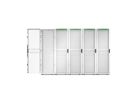 APC NetShelter SX Gen 2 - Stojak szafa - 1991 H x 600 W x 1200 D mm, z bokami - podłogowa - biały - 42U - 19" - Zgodność z TAA -
