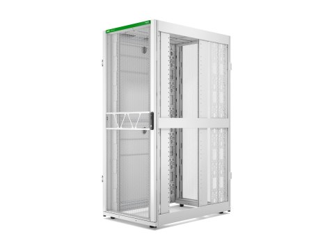 APC NetShelter SX Gen 2 - Stojak szafa - 1991 H x 800 W x 1200 D mm, z bokami - podłogowa - biały - 42U - 19" - dla P/N: SMT1000