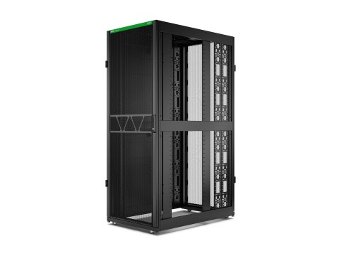 APC NetShelter SX Gen 2 - Stojak szafa - 1991H x 750W x 1200D mm, z bokami - podłogowa - czarny - 42U - 19" - Zgodność z TAA - d