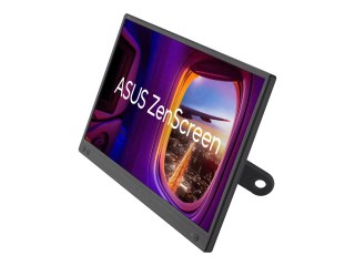 ASUS ZenScreen MB166CR - Monitor LED - 16" - przenośny - 1920 x 1080 Full HD (1080p) @ 60 Hz - IPS - 250 cd/m² - 1000:1 - 5 ms -