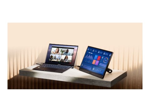 ASUS ZenScreen MB166CR - Monitor LED - 16" - przenośny - 1920 x 1080 Full HD (1080p) @ 60 Hz - IPS - 250 cd/m² - 1000:1 - 5 ms -