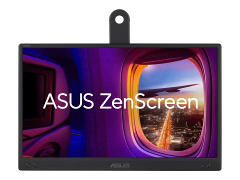 ASUS ZenScreen MB166CR - Monitor LED - 16" - przenośny - 1920 x 1080 Full HD (1080p) @ 60 Hz - IPS - 250 cd/m² - 1000:1 - 5 ms -
