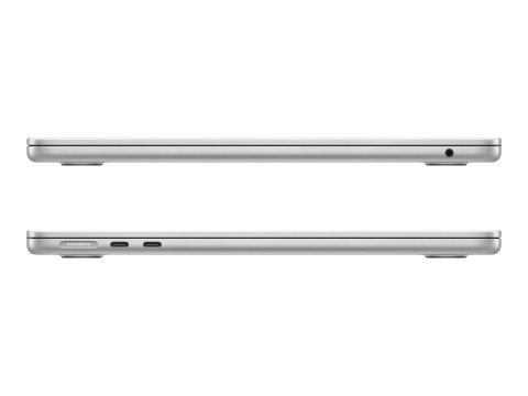 Apple MacBook Air - M2 - M2 10-core GPU - 8 GB RAM - 512 GB SSD - 13.6" IPS 2560 x 1664 (WQXGA) - Wi-Fi 6 - srebrny -klawiatura: