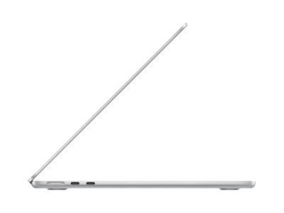 Apple MacBook Air - M2 - M2 10-core GPU - 8 GB RAM - 512 GB SSD - 13.6" IPS 2560 x 1664 (WQXGA) - Wi-Fi 6 - srebrny -klawiatura:
