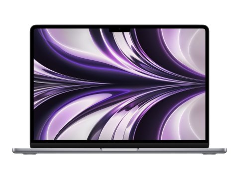 Apple MacBook Air - M2 - M2 8-core GPU - 8 GB RAM - 256 GB SSD - 13.6" IPS 2560 x 1664 (WQXGA) - Wi-Fi 6 - kosmiczna szarość -kl
