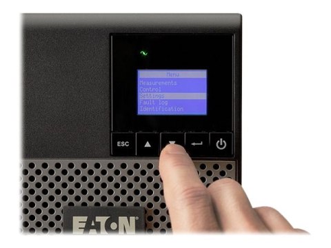 Eaton 5P 1550i - Gen 2 - UPS - wieża - AC 200/208/220/230/240 V - 1350 wat - 1550 VA - 1 faza - 9 Ah - RS-232, USB - złącza wyjś