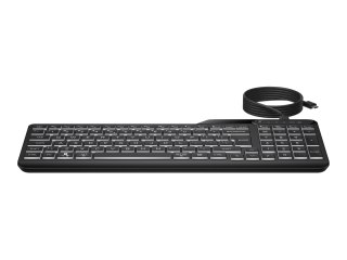 HP 405 - Klawiatura - wiele urządzeń - 65% - compact - podświetlenie - USB - QWERTY - Międzynarodowy Angielski - czarny