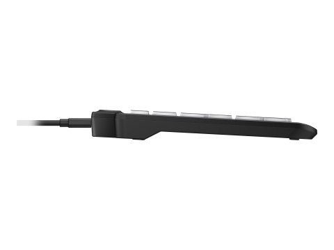 HP 405 - Klawiatura - wiele urządzeń - 65% - compact - podświetlenie - USB - QWERTY - Międzynarodowy Angielski - czarny