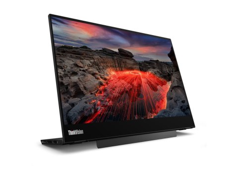 Lenovo ThinkVision M14t Gen 2 - Monitor LED - 14" - przenośny - ekran dotykowy - 2240 x 1400 @ 60 Hz - IPS - 300 cd/m² - 1500:1 