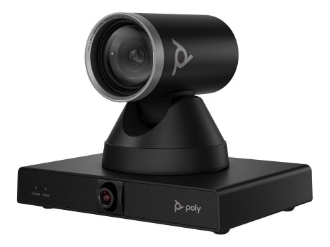 HP Poly Studio E60 - Kamera konferencyjna - panorama / nachylenie / zoom - kolor - 2 x 8 Mpx - 3840 x 2160 - 4K UHD (3840 x 2160