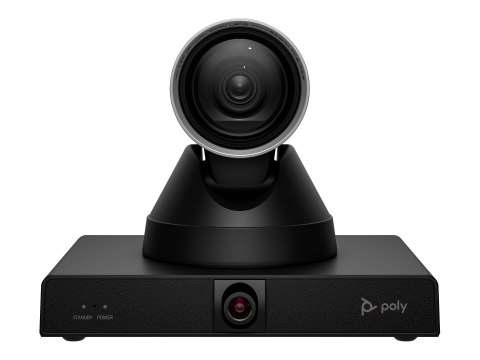 HP Poly Studio E60 - Kamera konferencyjna - panorama / nachylenie / zoom - kolor - 2 x 8 Mpx - 3840 x 2160 - 4K UHD (3840 x 2160