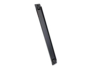 Qoltec - Panel zaślepiający do szafy rack - stal lita - czarny - 1U - 19"