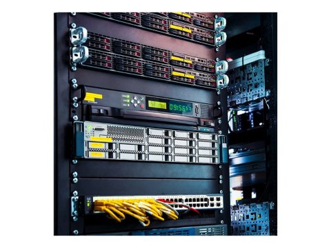 Qoltec - Panel zaślepiający do szafy rack - stal lita - czarny - 1U - 19"