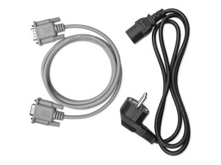 Qoltec - UPS - współczynnik mocy 1.0, LCD, EPO, on-line - AC 110-300 V - 1000 wat - 1000 VA - 9 Ah - RS-232, USB, RJ-45 - złącza