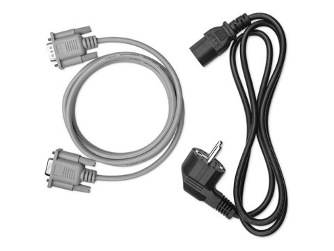 Qoltec - UPS - współczynnik mocy 1.0, LCD, EPO, on-line - AC 110-300 V - 3000 wat - 3000 VA - 7 Ah - RS-232, USB, RJ-45 - złącza