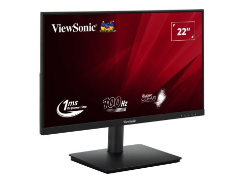 ViewSonic VA220-H - Monitor LED - 22" - 1920 x 1080 Full HD (1080p) @ 100 Hz - VA - 250 cd/m² - 4000:1 - 1 ms - HDMI, VGA