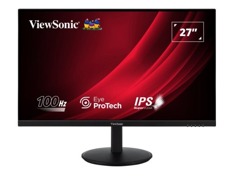 ViewSonic VG2709-2K-MHD-2 - Monitor LED - 27" - 2560 x 1440 QHD @ 100 Hz - IPS - 350 cd/m² - 1000:1 - HDR10 - 4 ms - 2xHDMI, Dis