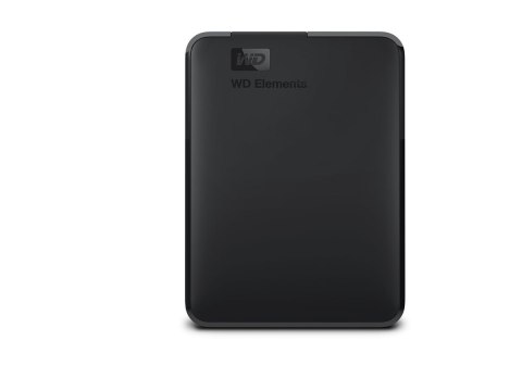 WD Elements Portable WDBHJS0060BBK - Dysk twardy - 6 TB - zewnętrzny (przenośne) - USB 3.1 Gen 1 - czarny