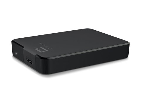 WD Elements Portable WDBHJS0060BBK - Dysk twardy - 6 TB - zewnętrzny (przenośne) - USB 3.1 Gen 1 - czarny
