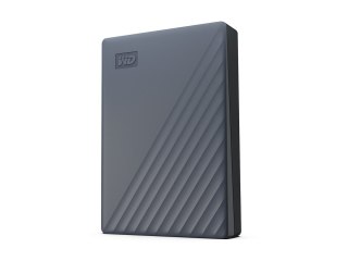 WD My Passport WDBY3J0060BGY - Dysk twardy - zaszyfrowany - 6 TB - zewnętrzny (przenośne) - USB 3.2 Gen 1 - 256 bitów AES - szar