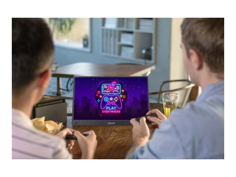 ASUS ZenScreen Touch MB16AMTR - Monitor LED - 16" - przenośny - ekran dotykowy - 1920 x 1080 Full HD (1080p) @ 60 Hz - IPS - 250