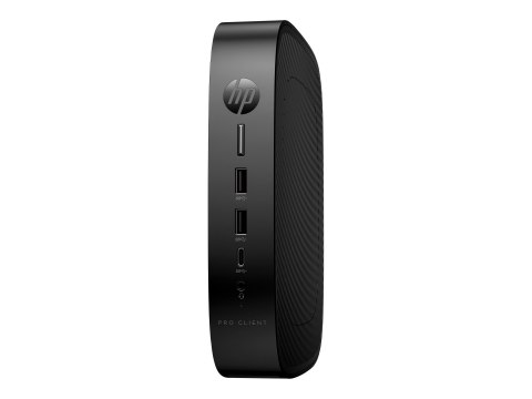 HP Pro t550 - Cienki klient - USFF 1 x Celeron J6412 / do 2.6 GHz - RAM 8 GB - pamięć 64 GB - eMMC - UHD Graphics - Gigabit Ethe