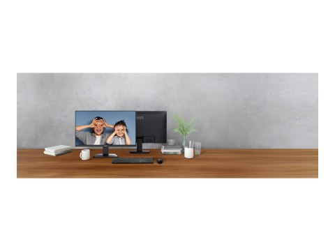 MSI PRO MP273U - Monitor LED - 27" - 3840 x 2160 4K @ 60 Hz - IPS - 300 cd/m² - 1000:1 - 4 ms - 2xHDMI, DisplayPort - głośnik(i)