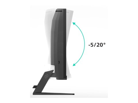 Philips Evnia 3000 34M2C3500L - Monitor LED - gaming - zaokrąglony - 34" - 3440 x 1440 WQHD @ 180 Hz - Fast VA - 300 cd/m² - 400