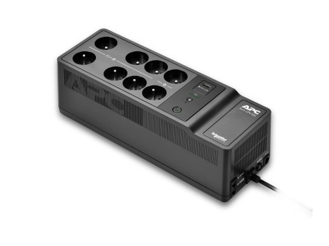 APC Back-UPS BE Series BE500G2 - UPS (do montażu na ścianie / na powierzchni) - USB Typ A - AC 230 V - 300 wat - 500 VA - 9 Ah -