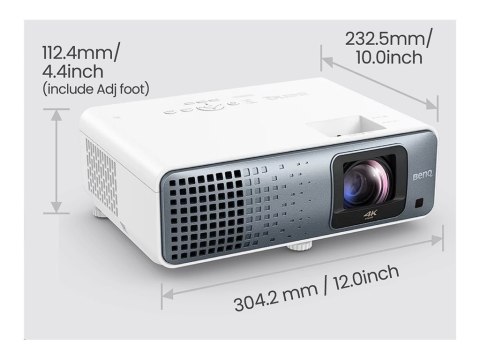 BenQ TK710STi - Projektor DLP - laser - 3D - 3200 lumeny ANSI - 3840 x 2160 - 16:9 - 4K