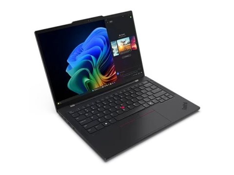 Lenovo ThinkPad T14s Gen 6 21N1 - Konstrukcja zawiasu 180 stopni - Snapdragon X Elite - X1E-78-100 - Win 11 Pro (w przyp. ARM) -