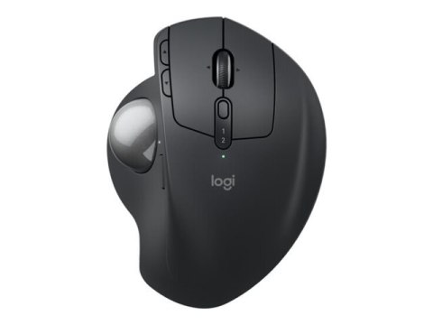 Logitech Ergo Series MX Ergo S - Manipulator kulkowy - ergonomiczna - zaawansowany - optyczna - 8 przyciski - bezprzewodowa - Bl