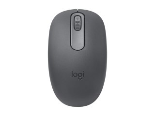 Logitech M196 - Mysz - prawo i leworęczna - optyczna - 3 przyciski - bezprzewodowa - Bluetooth - grafitowy